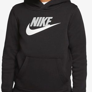 Kids black Nike hoodie